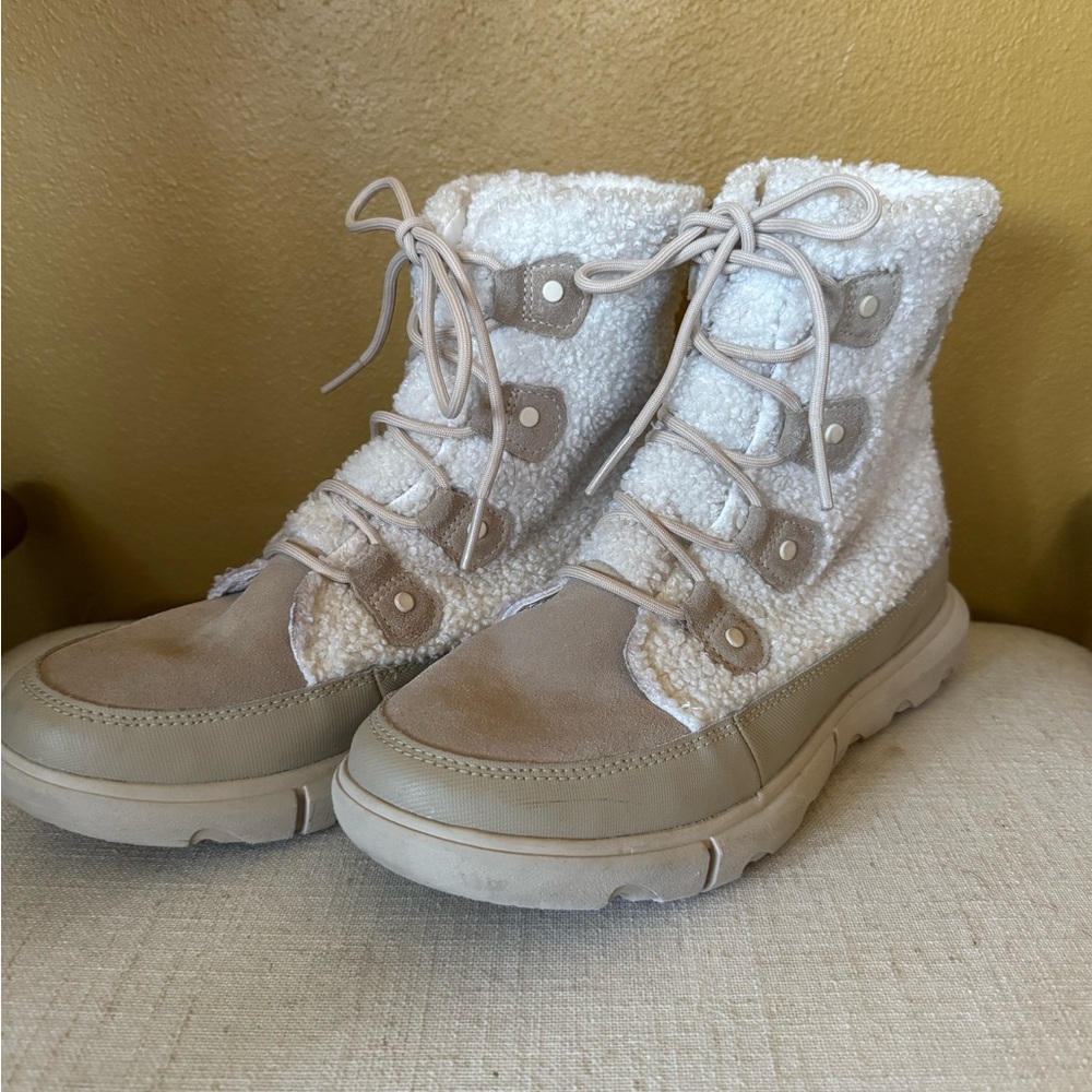 Sorel Explorer Next Joan Faux Shearling Waterproof Boot - Picture 4 of 7